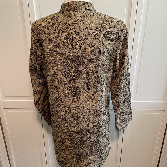 Chico’s Long Tapestry Jacket - Picture 5 of 10